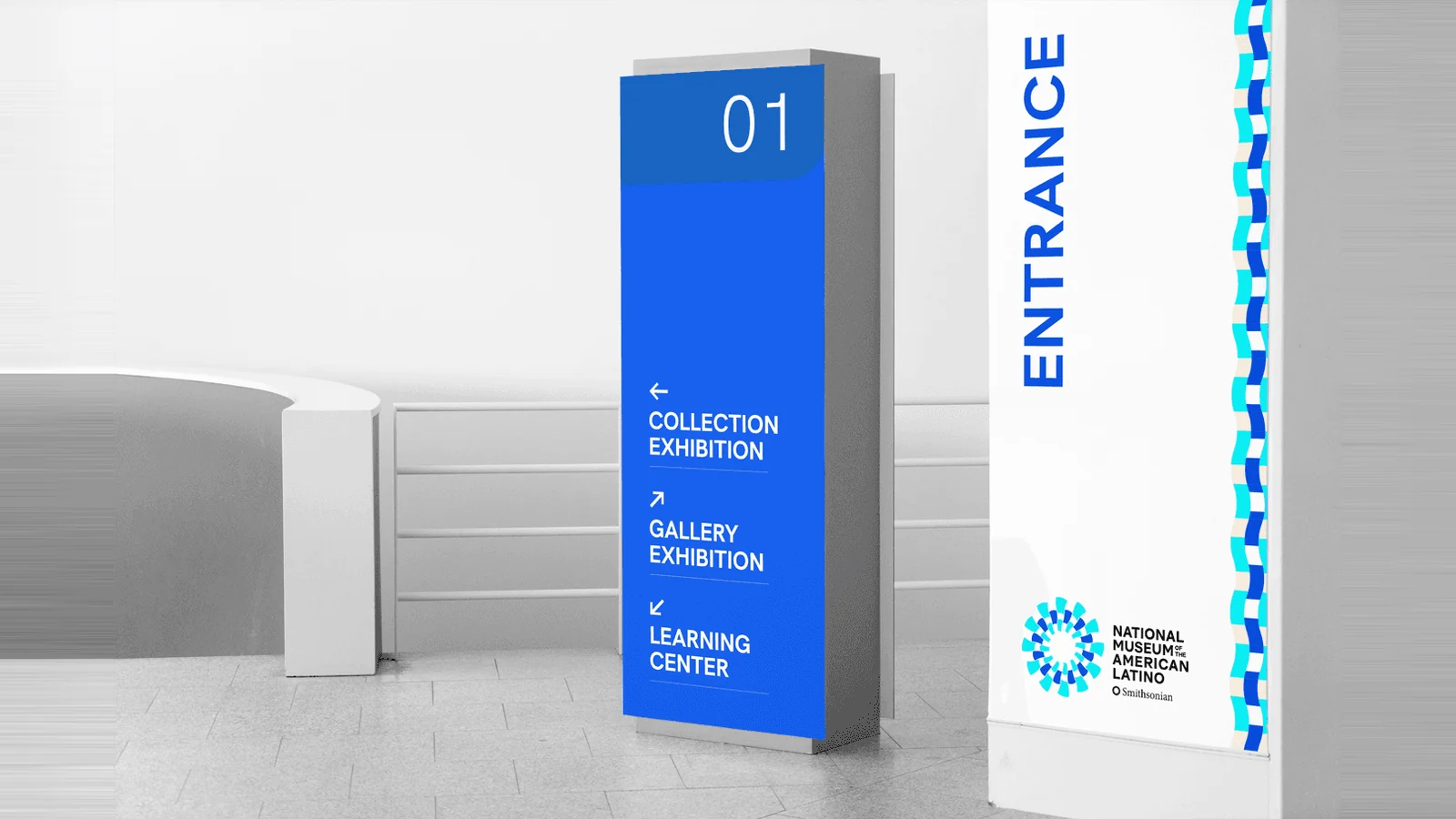 Smithsonian National Museum of the American Latino brand identity