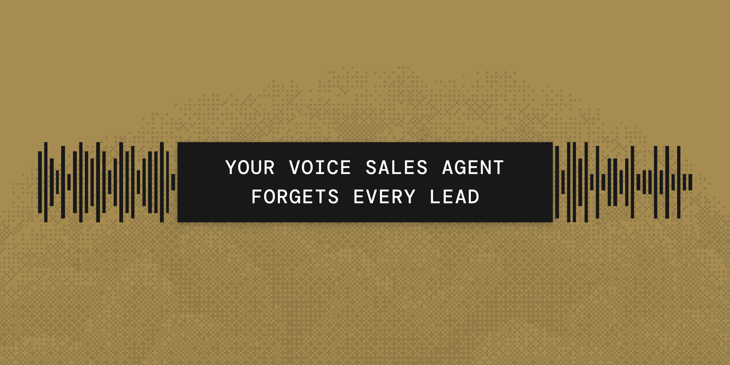 Why Your Voice Sales Agent Forgets Every Lead (And the Fix)