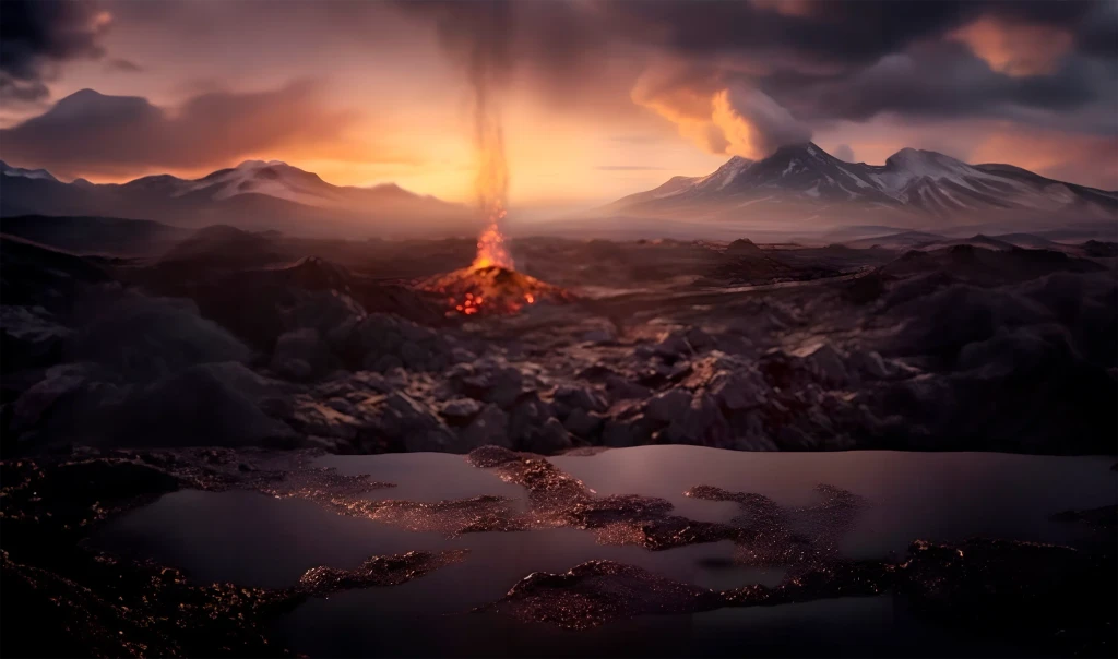 Volcanic Erupotion in Iceland