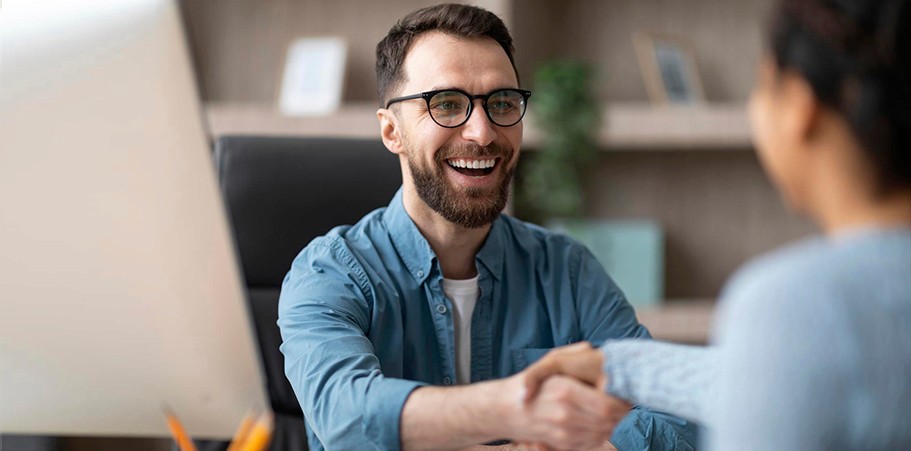 business people discussing about business