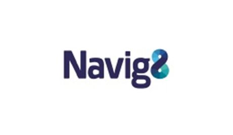 Logo of Navig8, featuring the name with a stylized numeral '8' integrated into the design.