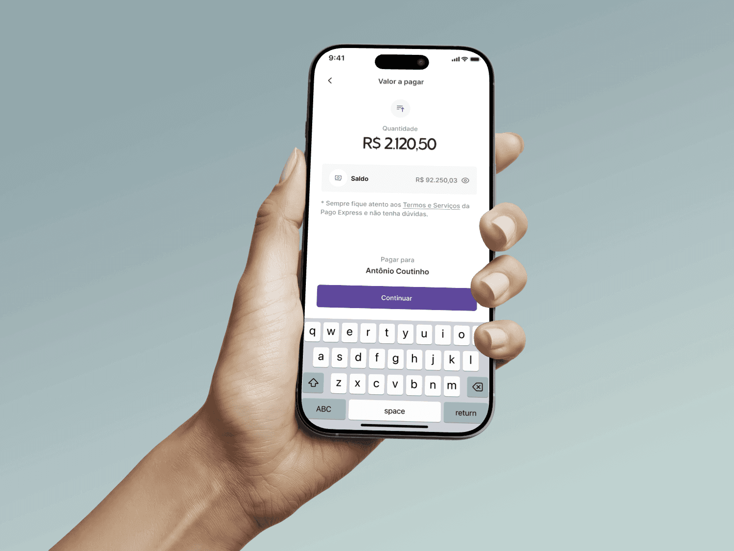 Tablet showing Bloomy UI