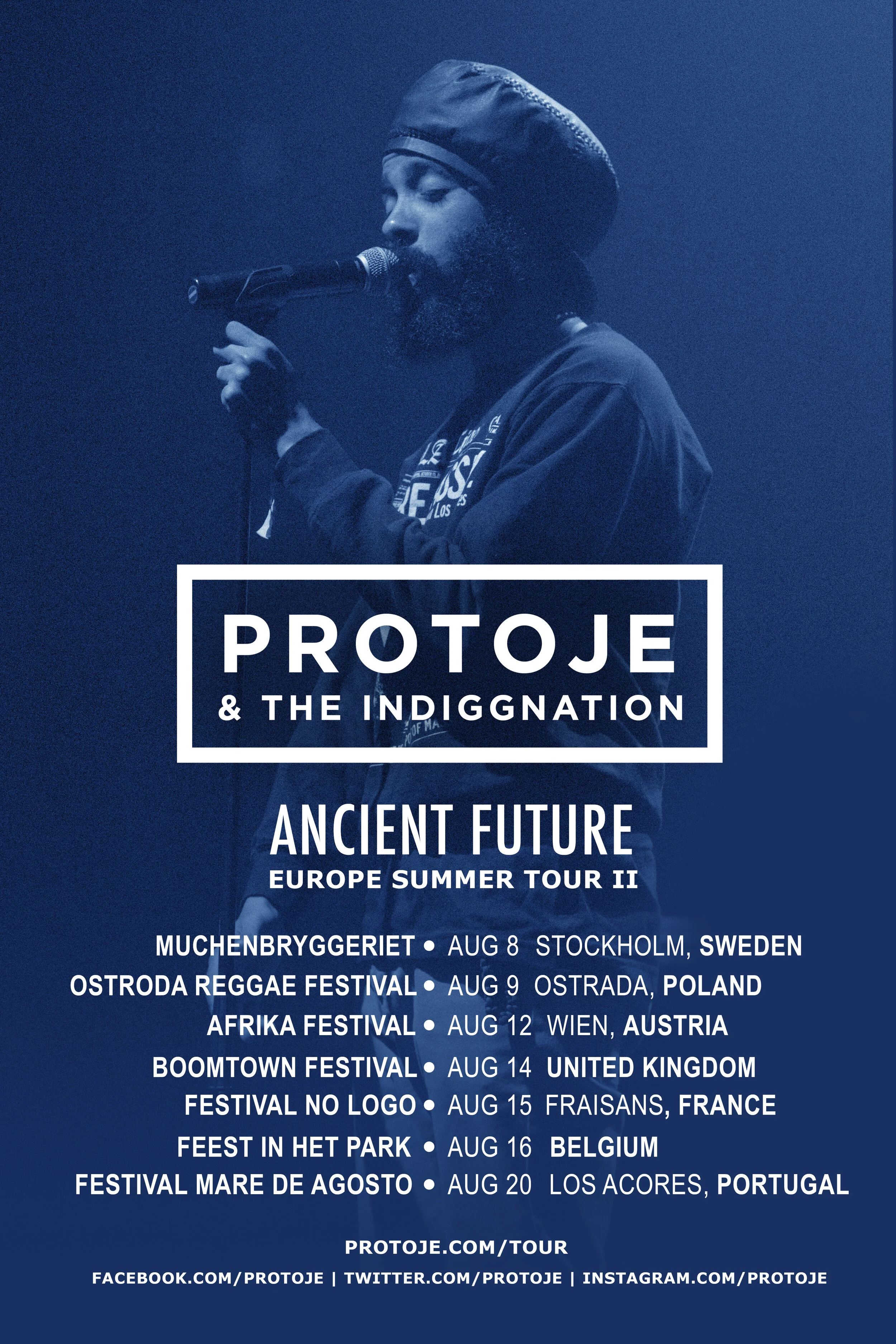Summer EU II tour poster A