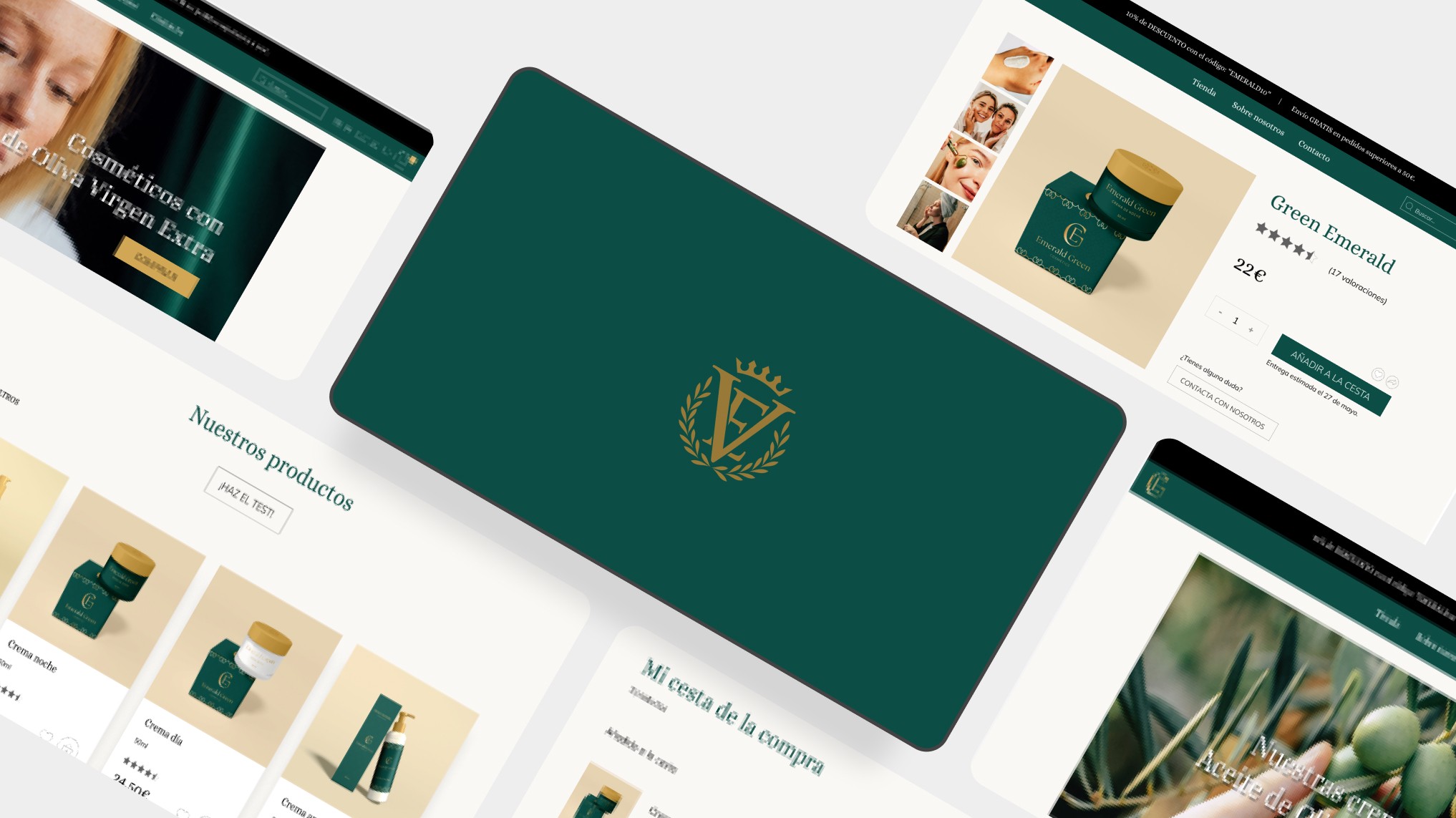 Diseño de página web profesional para sector de belleza con enfoque en conversión