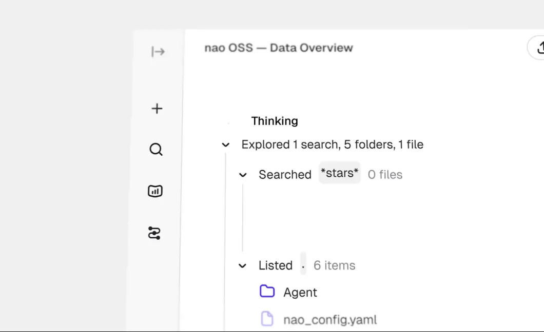 nao agent panel exploring project files
