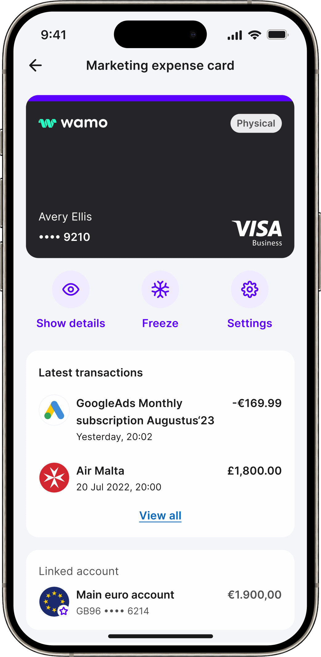 Pay securely with business virtual debit cards: Enjoy secure online spending and flexibility with virtual business debit cards.