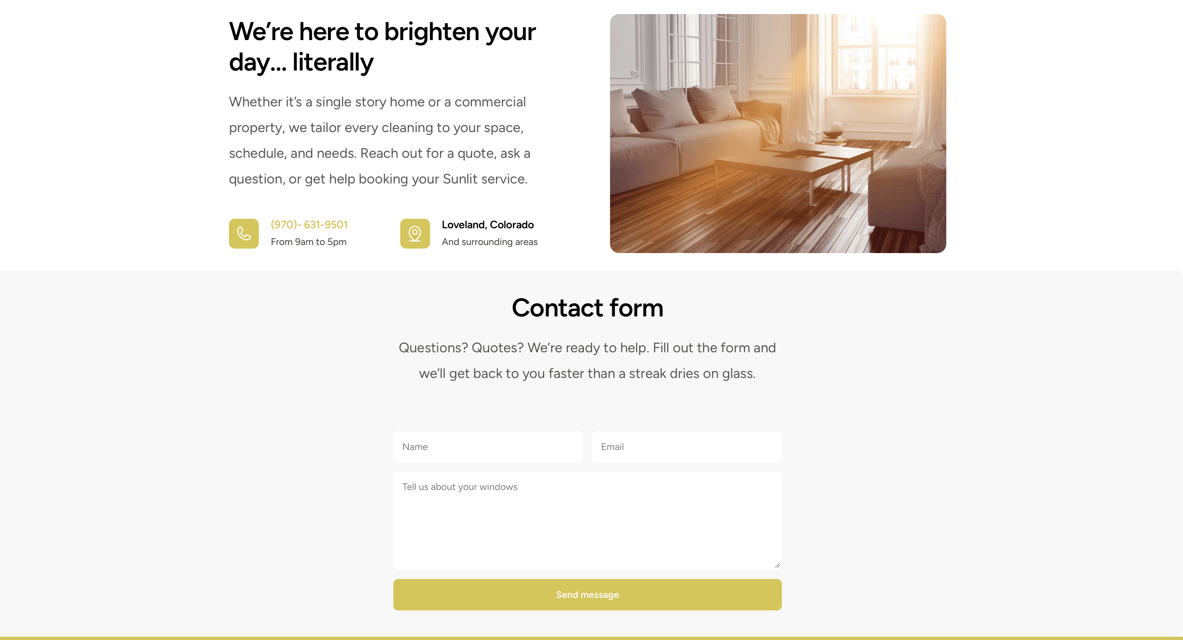 Sunlit Window Cleaning