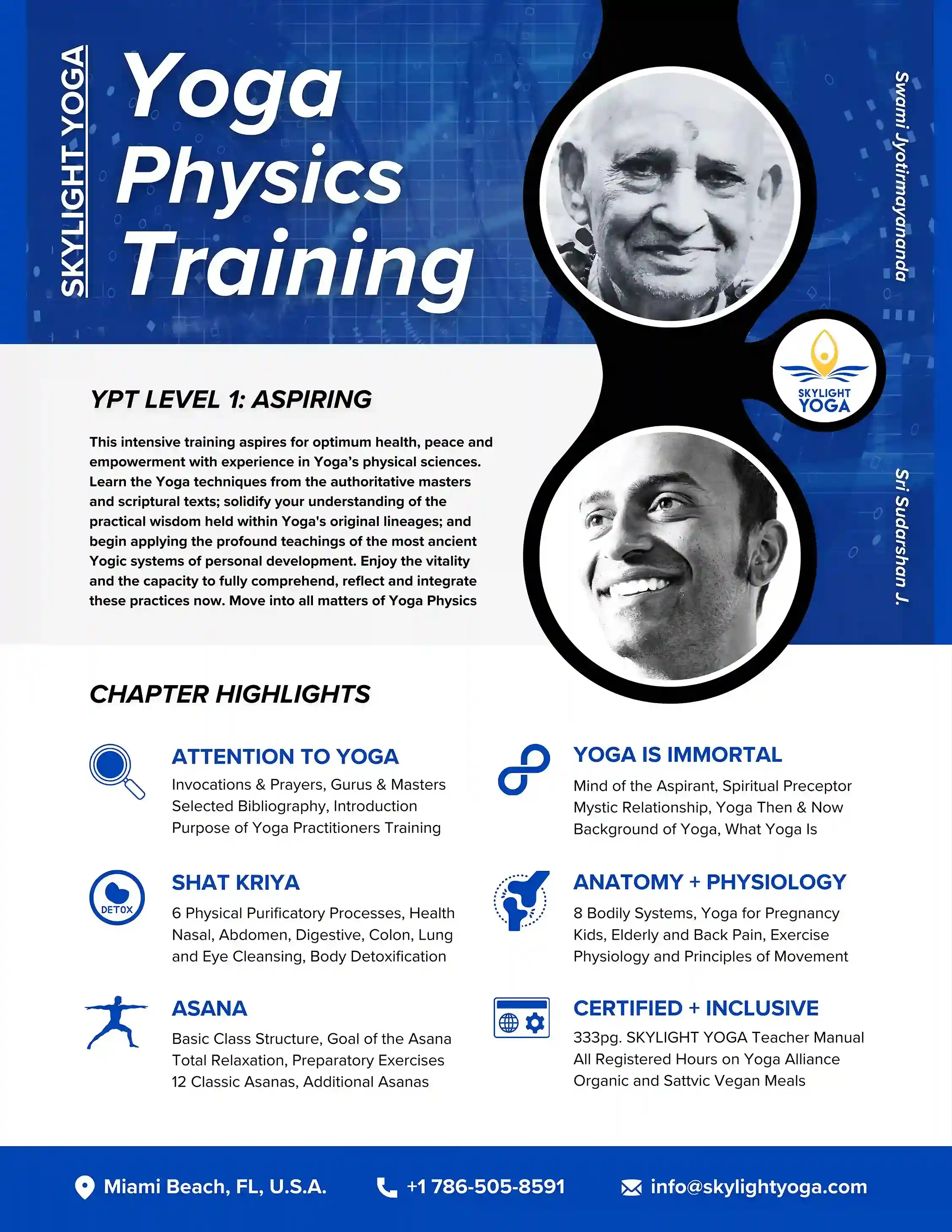 YPT1 - Yoga Practitioner Teacher Training Certification 