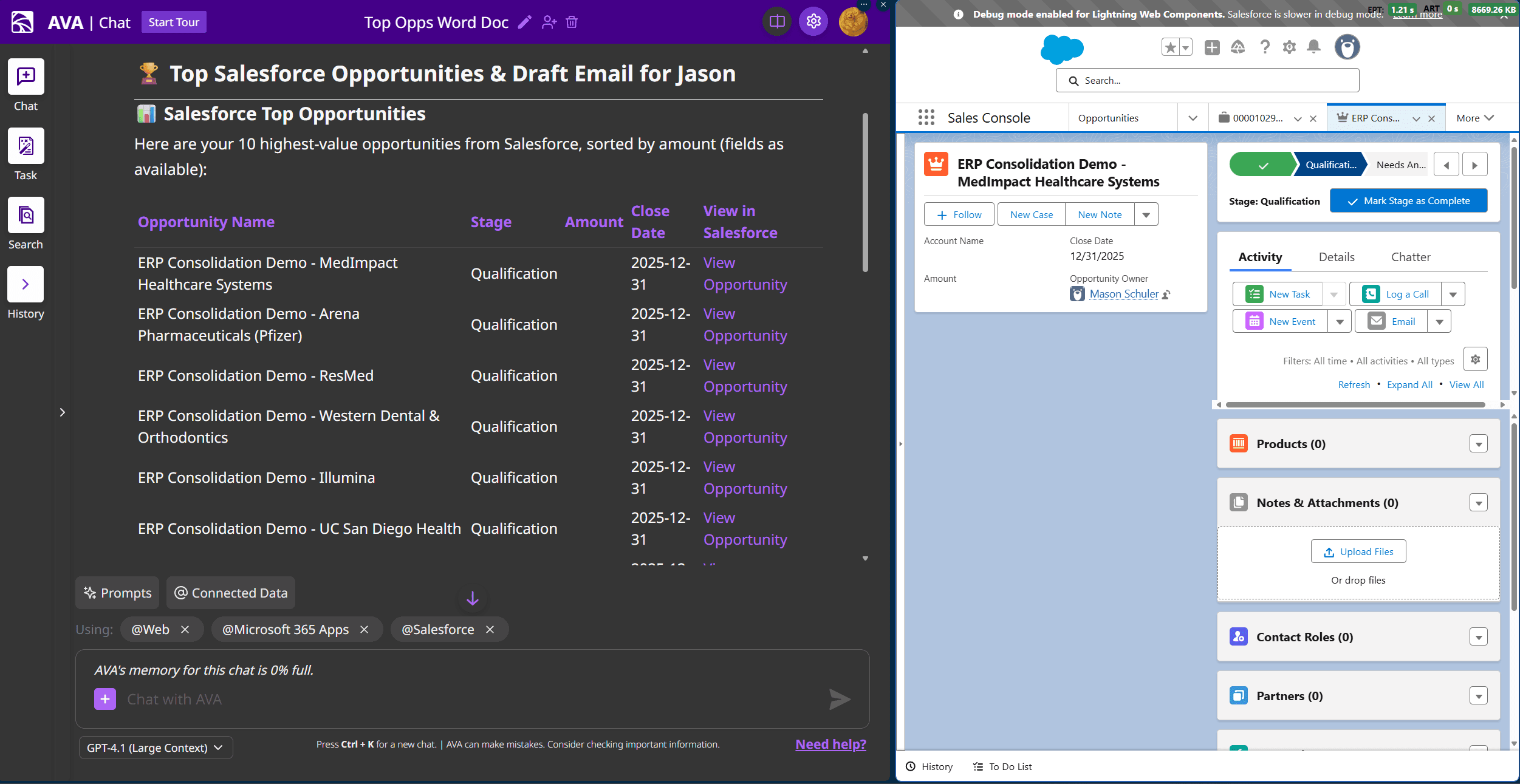 Connected Data - Salesforce