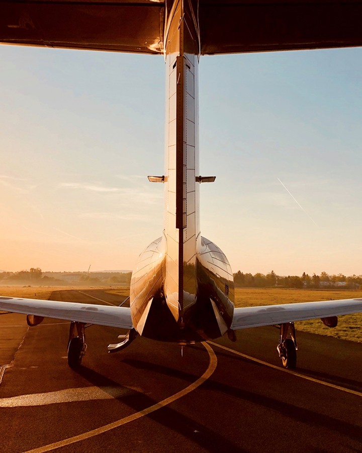 Back of Pilatus PC-12 exterior