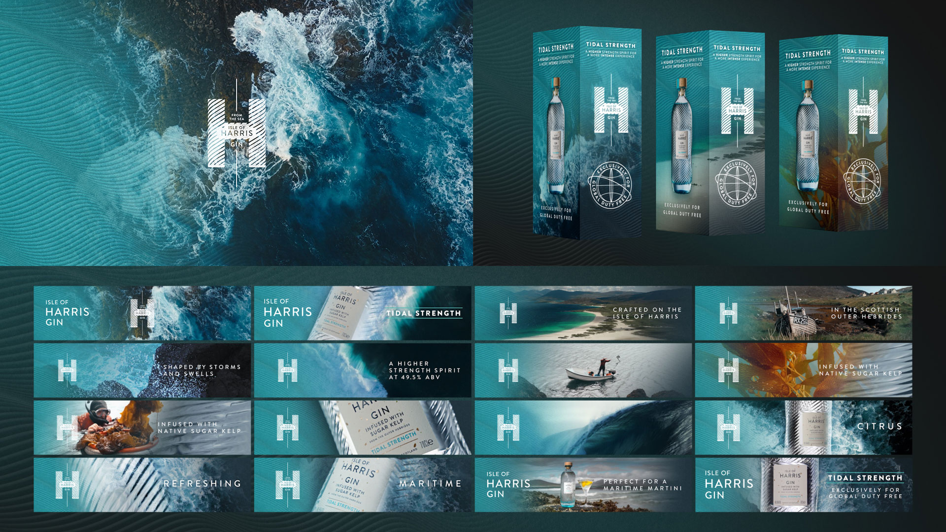 Harris Gin Global Travel Retail Installation