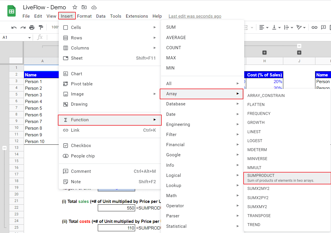 How to use the RIGHT function
