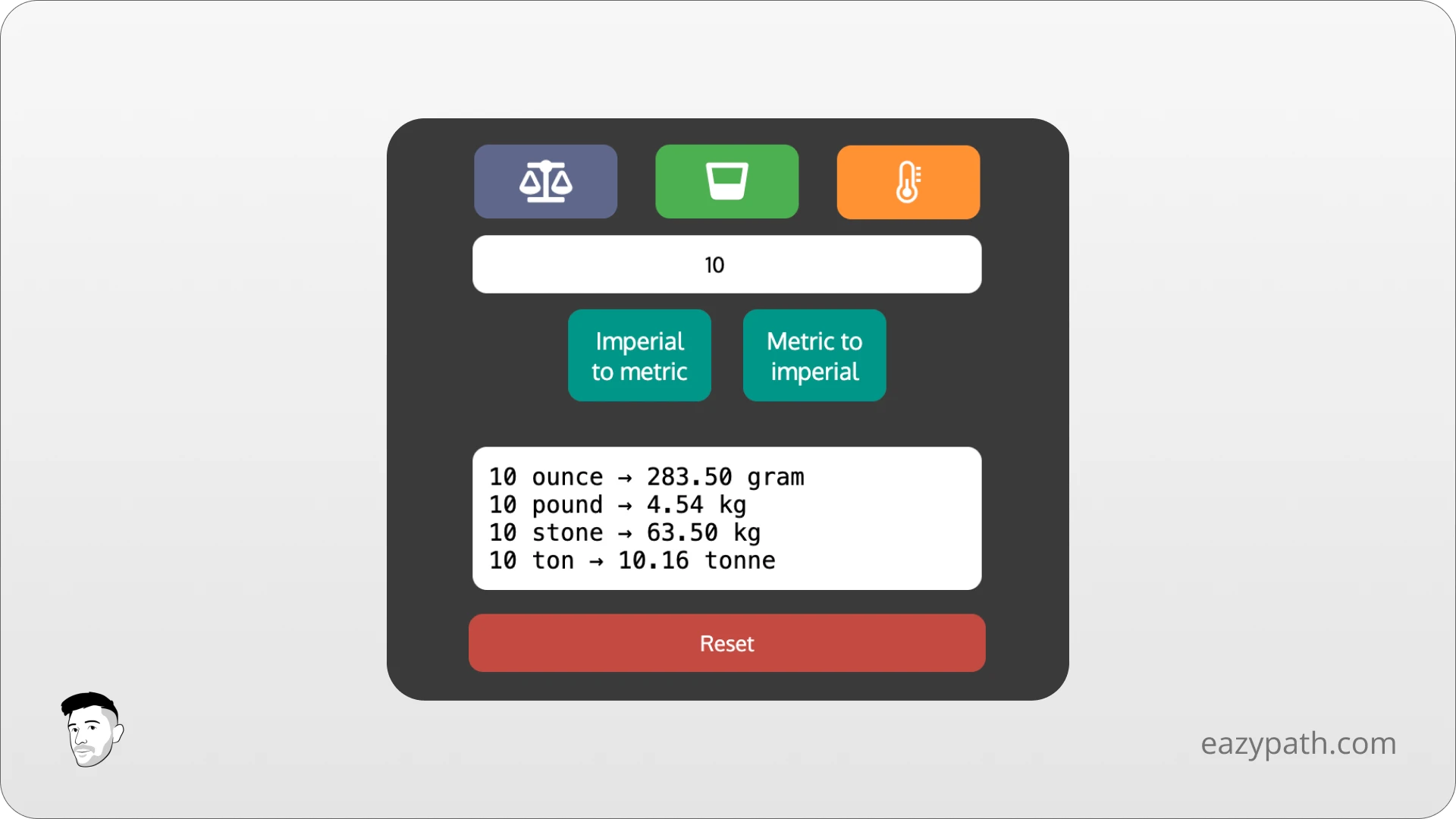Shourok Unit Converter Notion widget