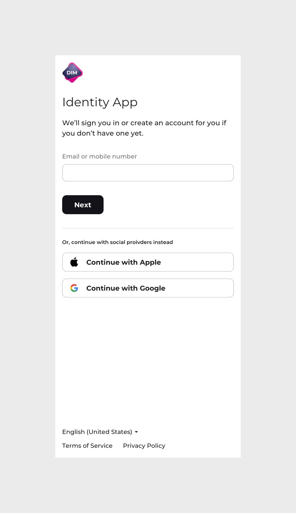 Combined Flow (light theme, mobile).