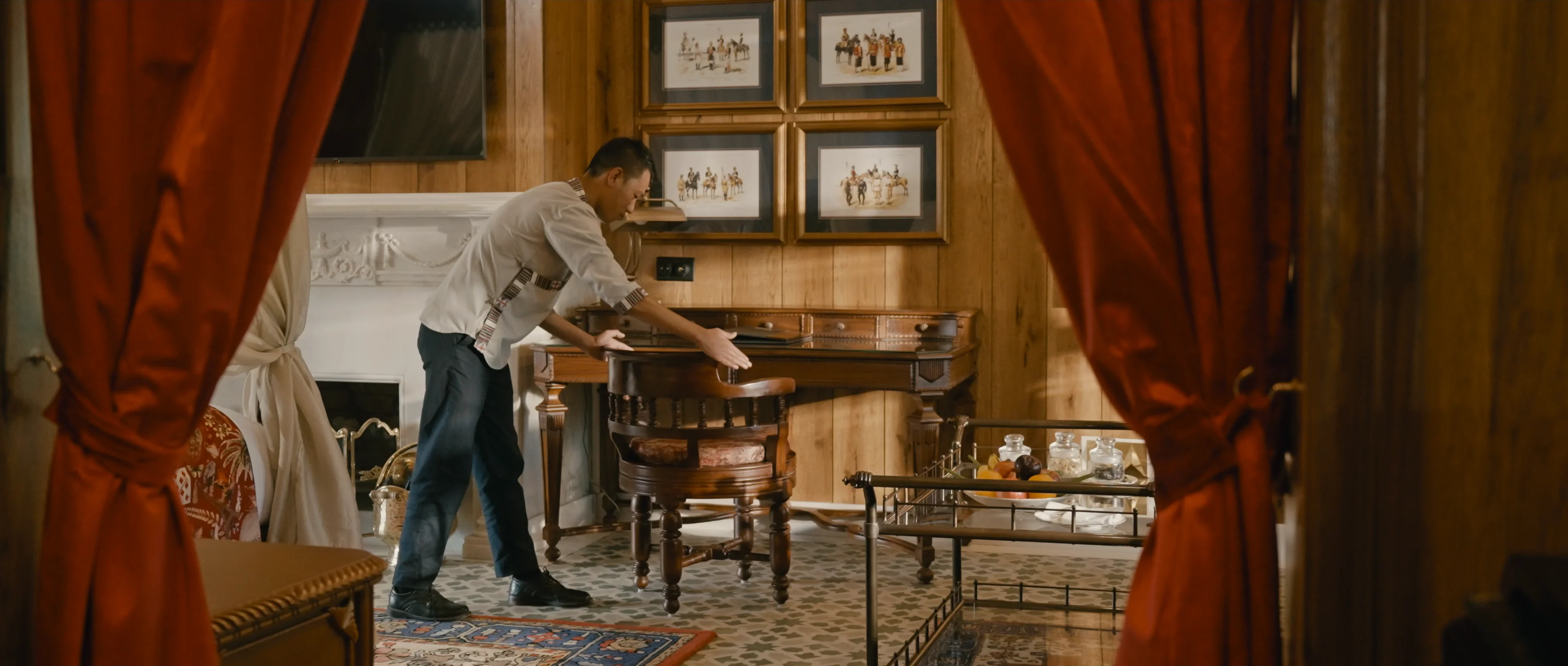 Film still from Mayfair Jungpana, Darjeeling — brand film by Tushar Rajpurohit