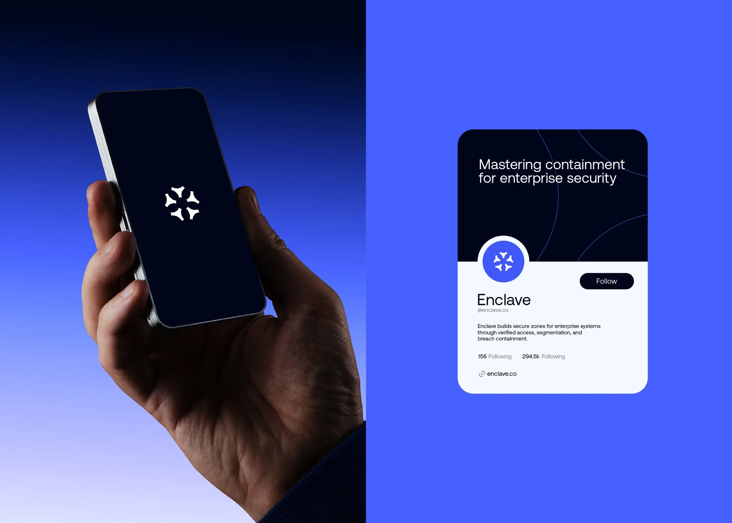 App splash screen and social profile