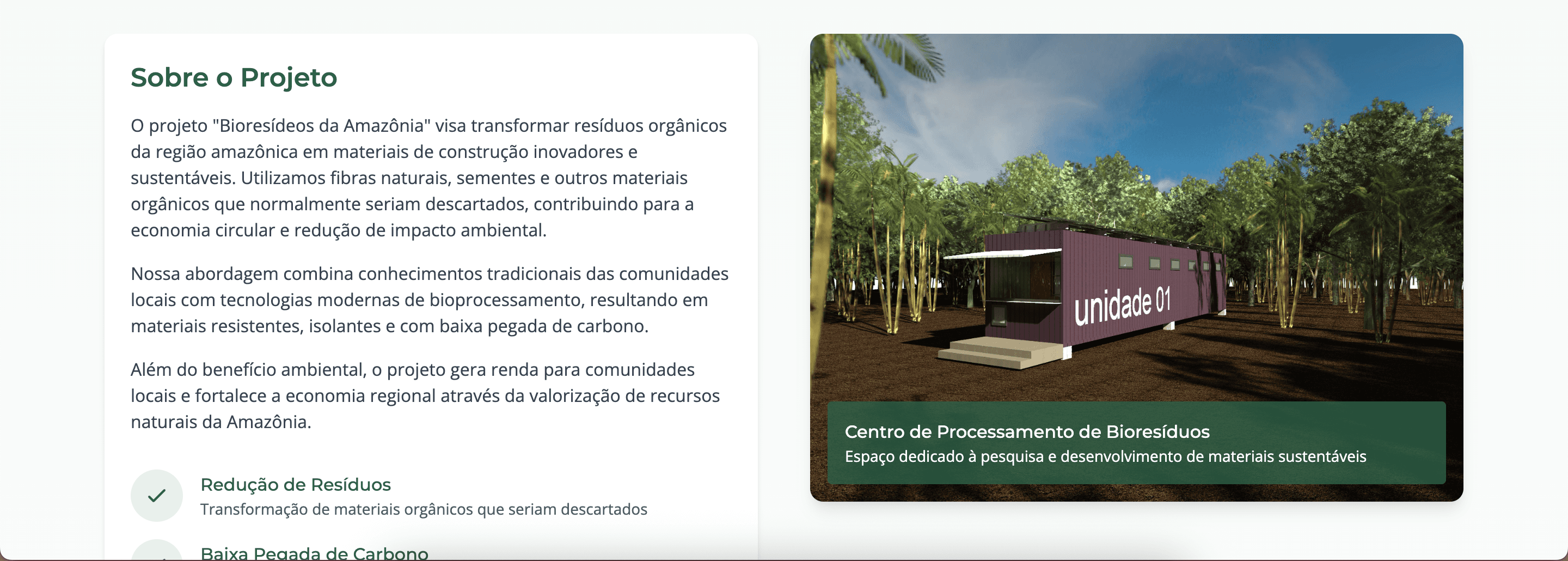 Projetos com Alma