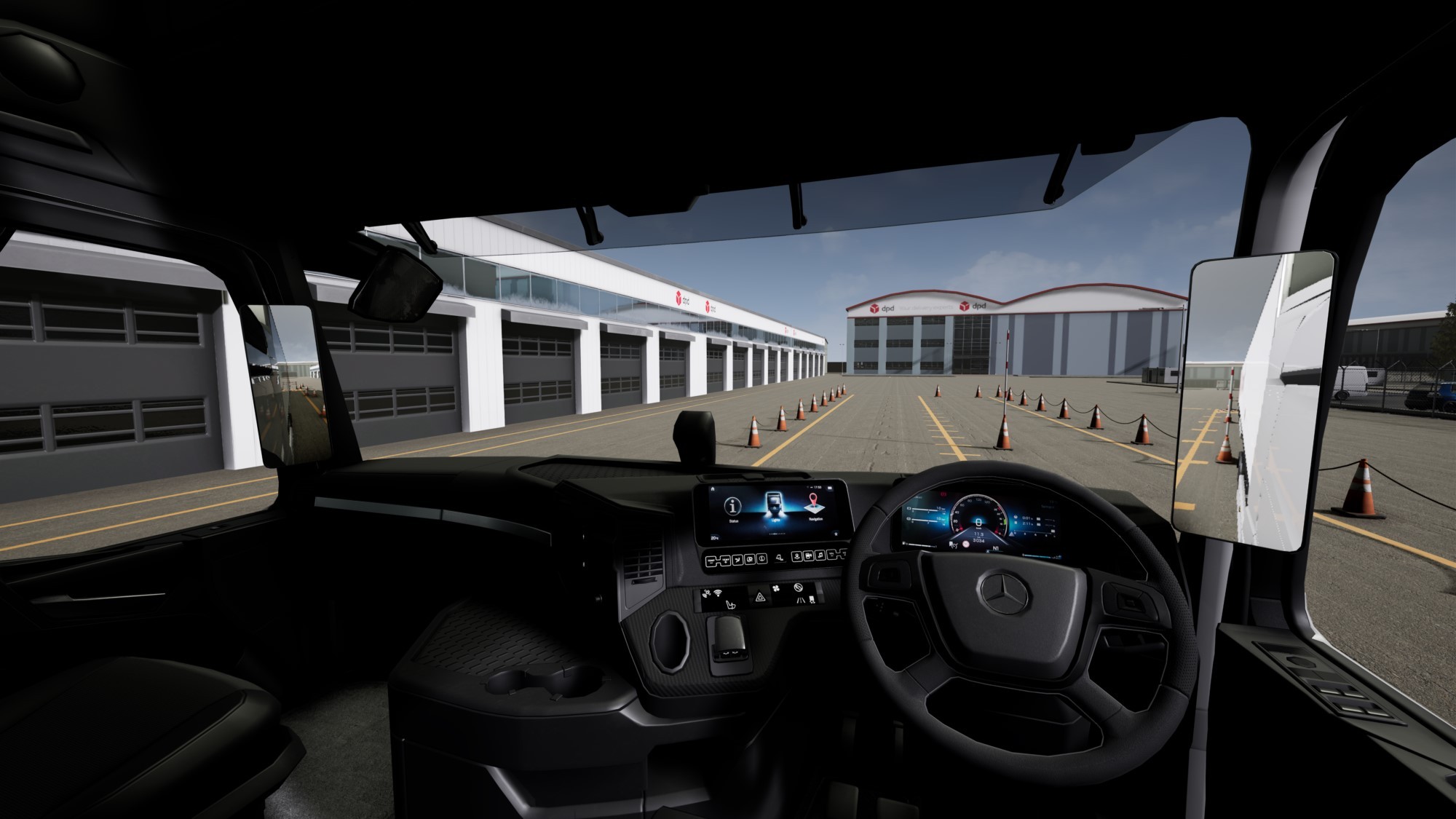 3D Driving simulator POV