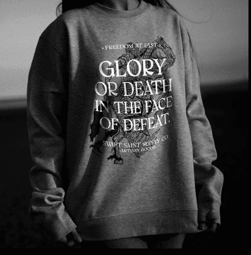 Swift Saint Lifestyle Shot Death Or Glory Shirt