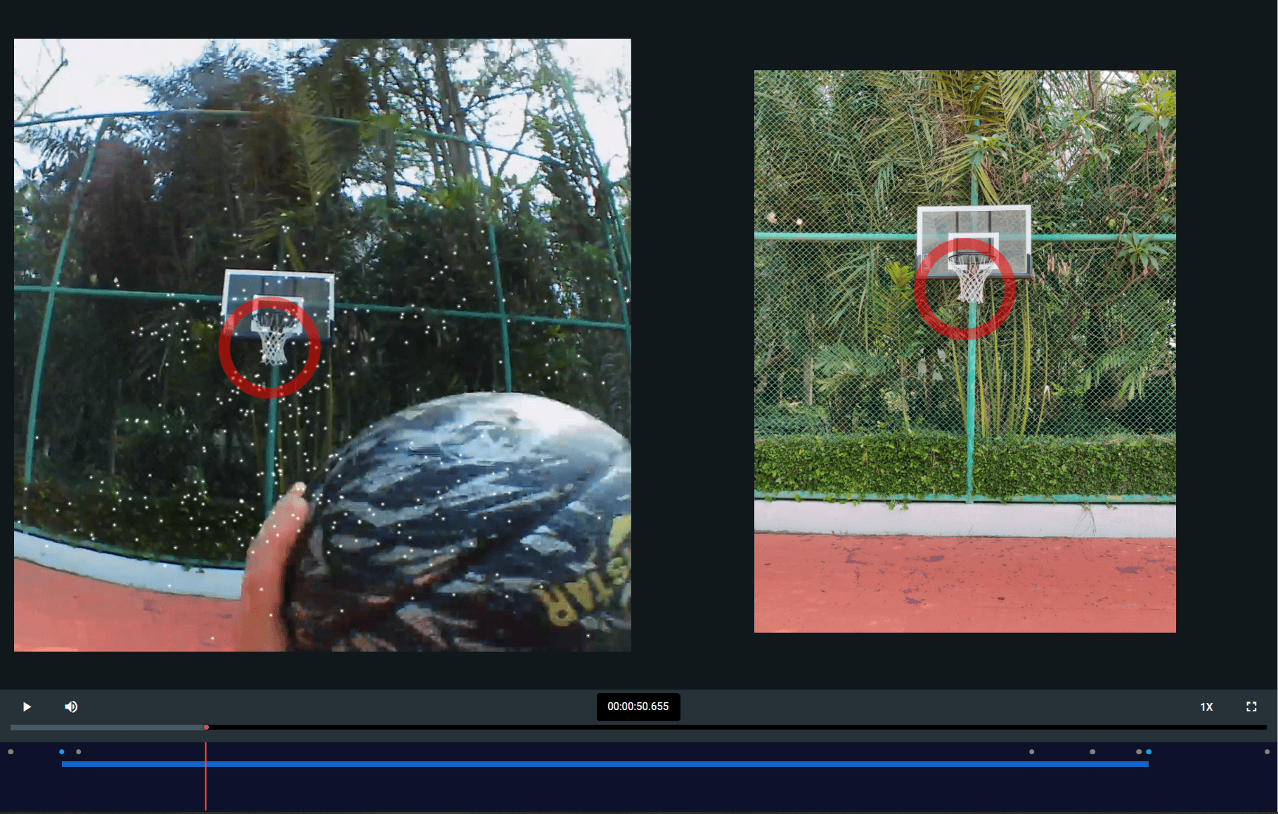 Screenshot of Reference Image Mapper Visualizations.