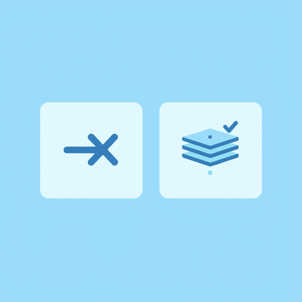 Left side shows fragmented lessons, right side shows integrated thematic units connected together