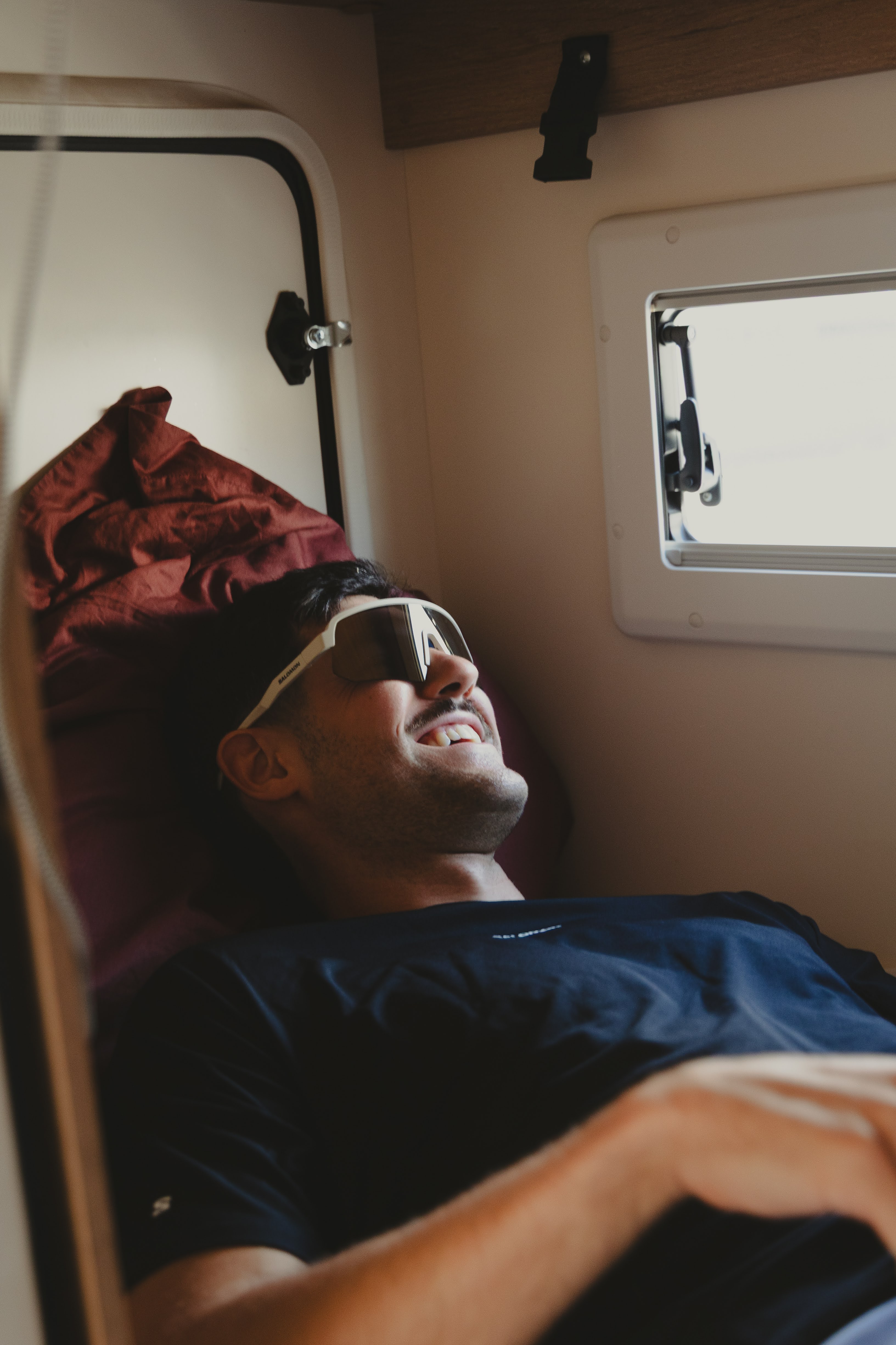 trail runner in recovery
