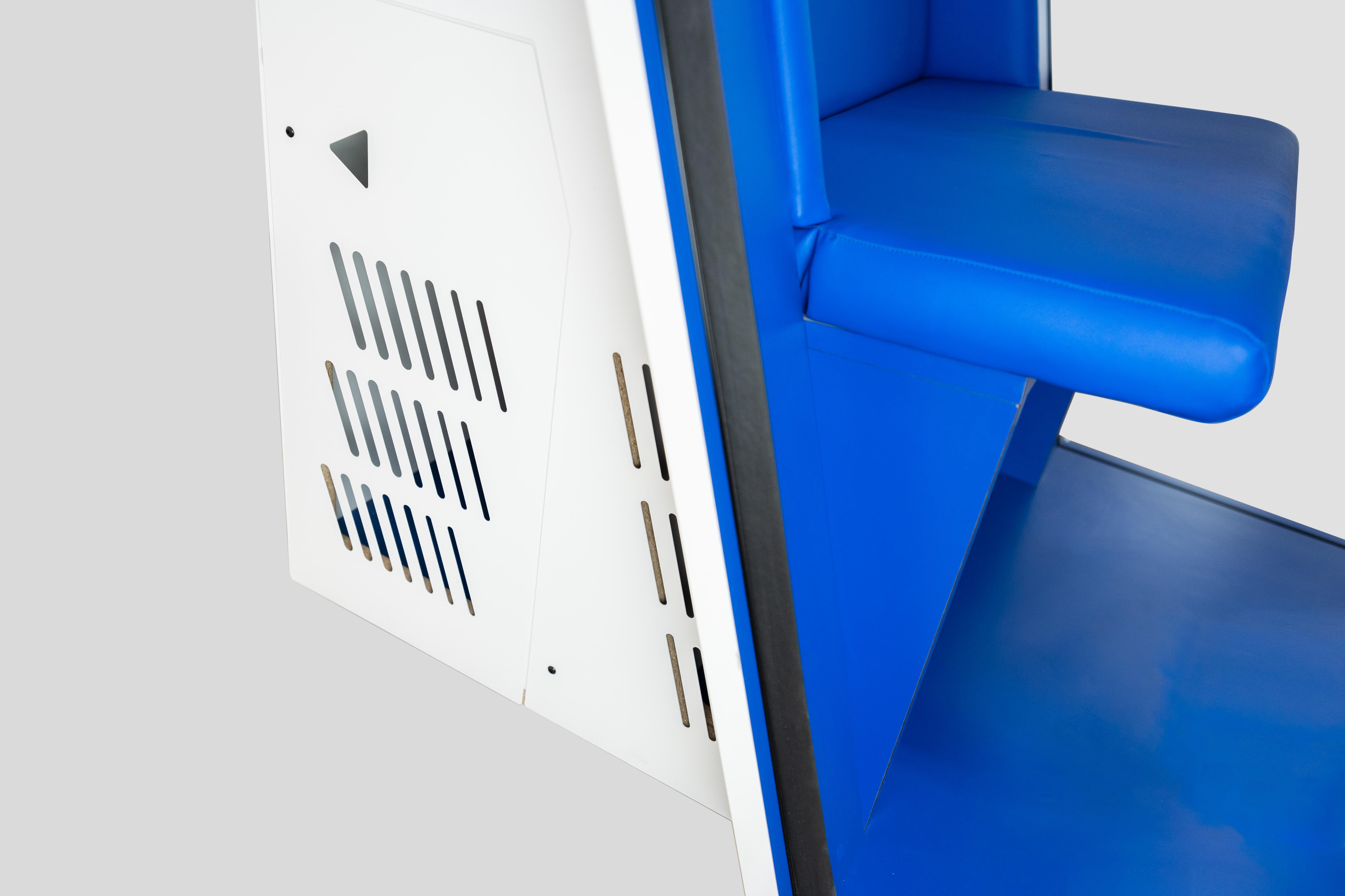 The ventillation system on a gamrpod gaming privacy pod