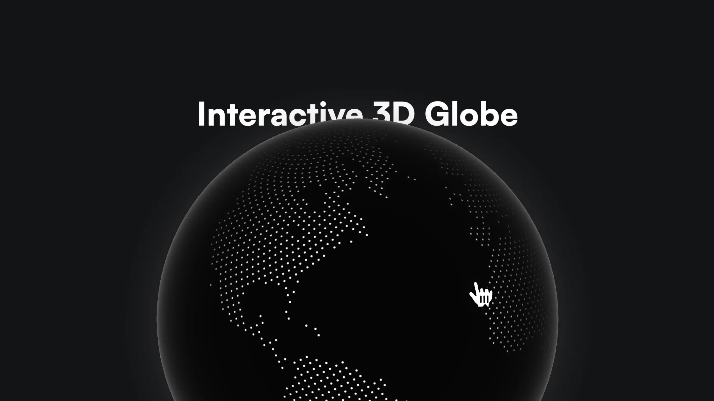 Interactive 3D Globe In Framer Framer Resource