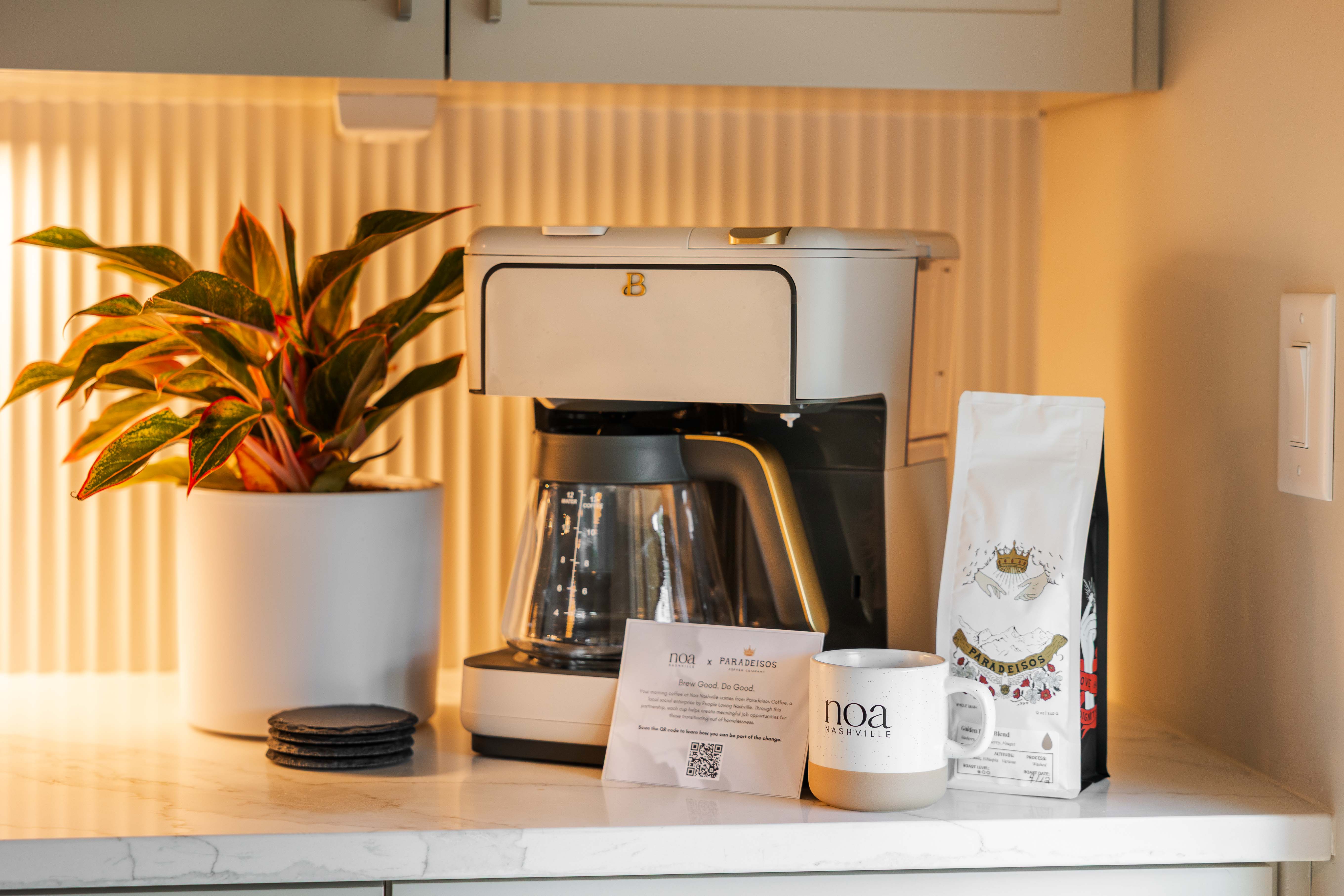 Free Coffee with Every Stay at Noa Nashville