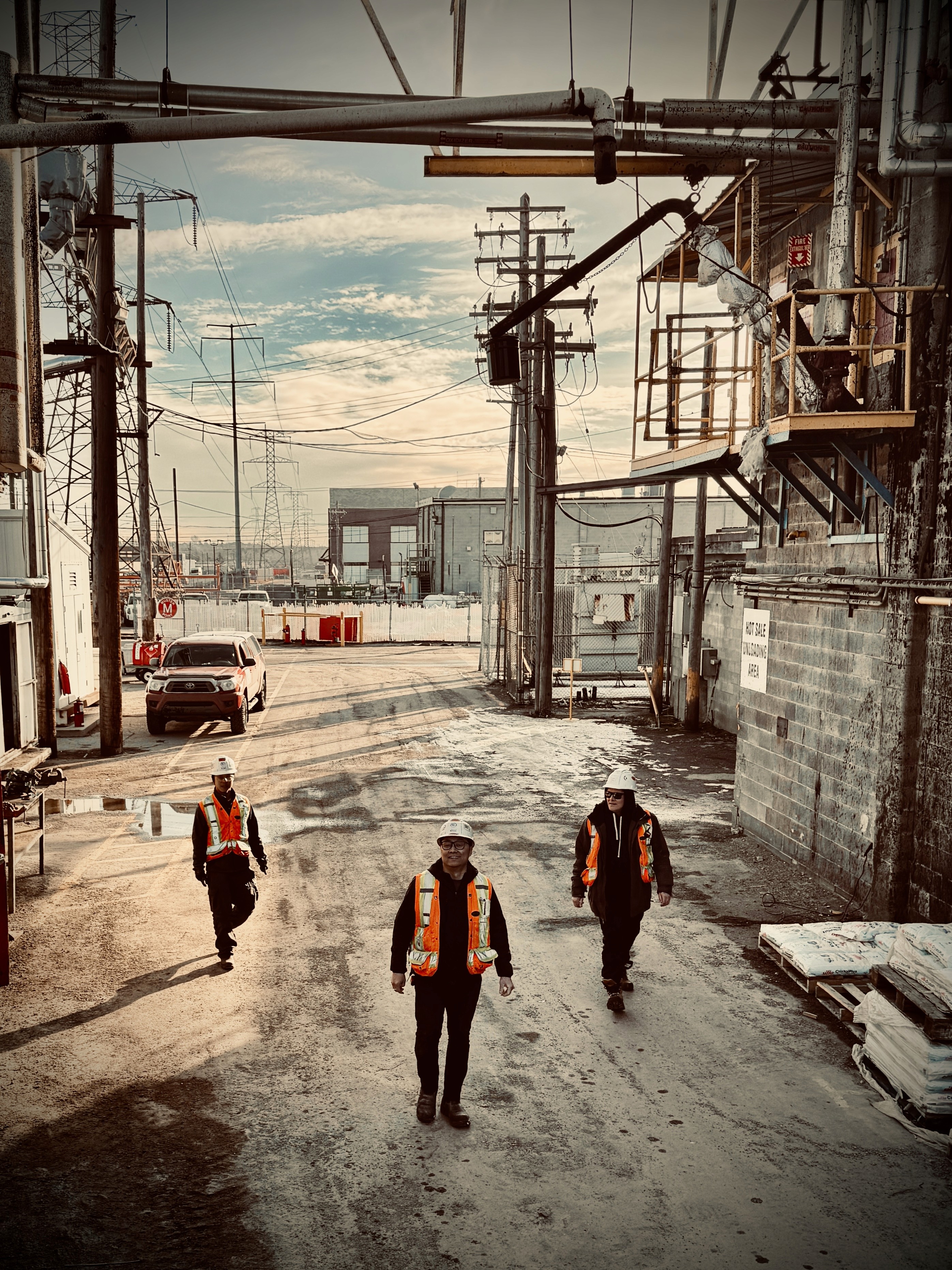 Group of team members happy about a project