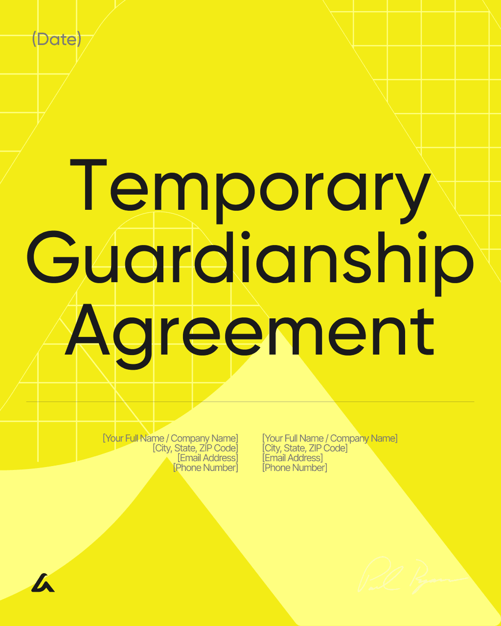 Temporary Guardianship Agreement
