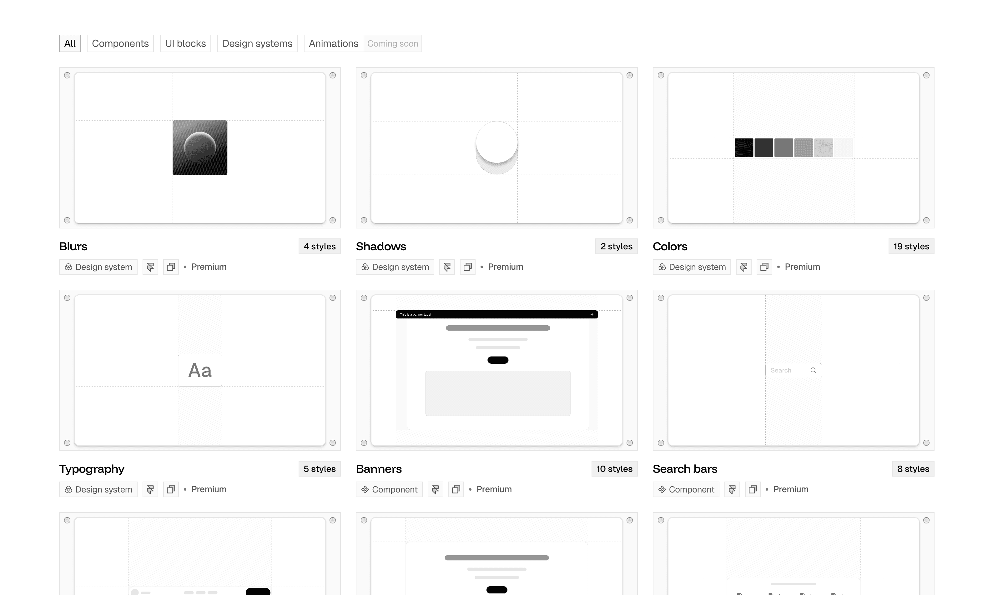 The Cosmoe UI library structure