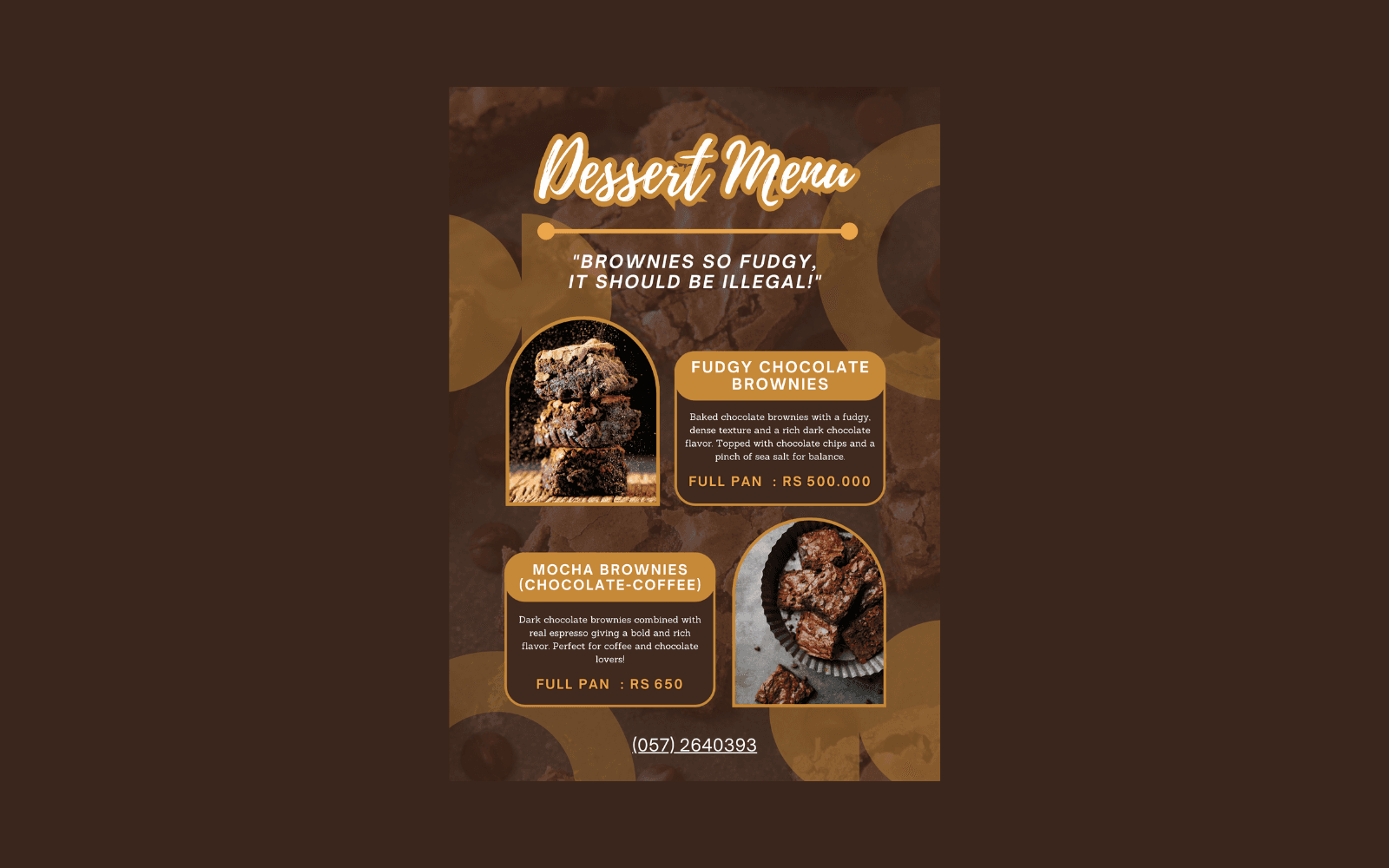 Bakery sale promotion poster