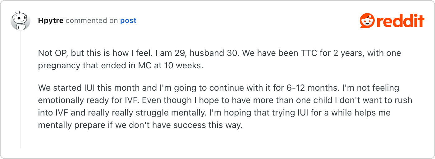 Post on Reddit