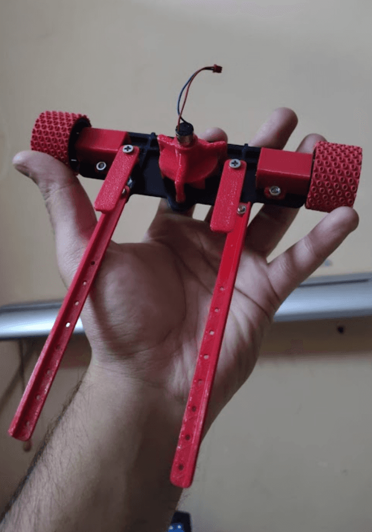 Suction chassis detail – impeller geometry and coreless motor mount TechGeeks India
