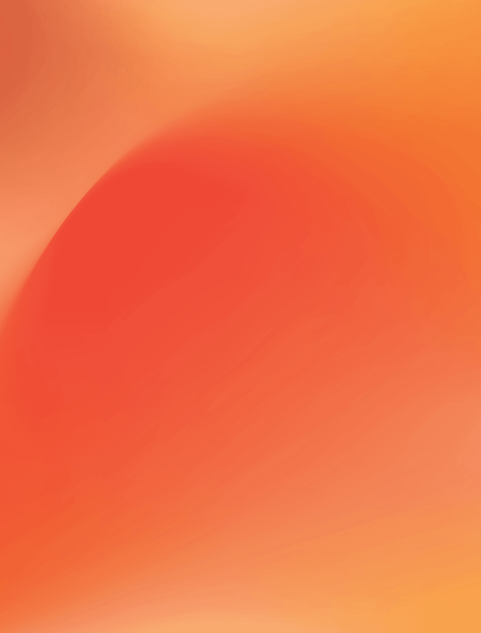 Dégradé orange mesh gradient carte site vitrine Aura Growth