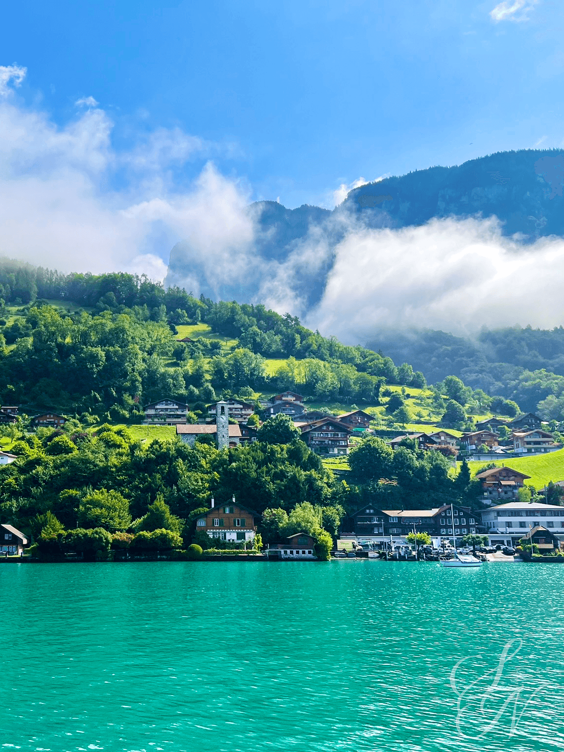 View from Thunersee.