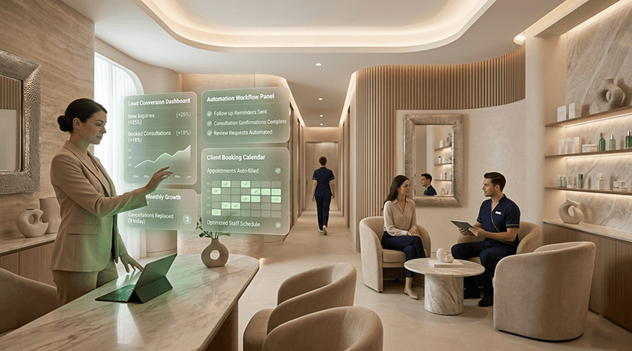AI for Med Spas Ai for aesthetic clinics