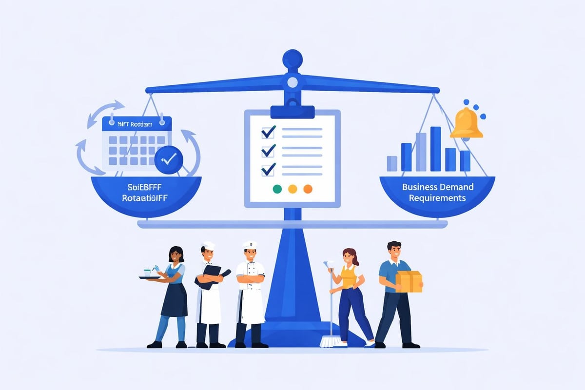 Fair shift distribution