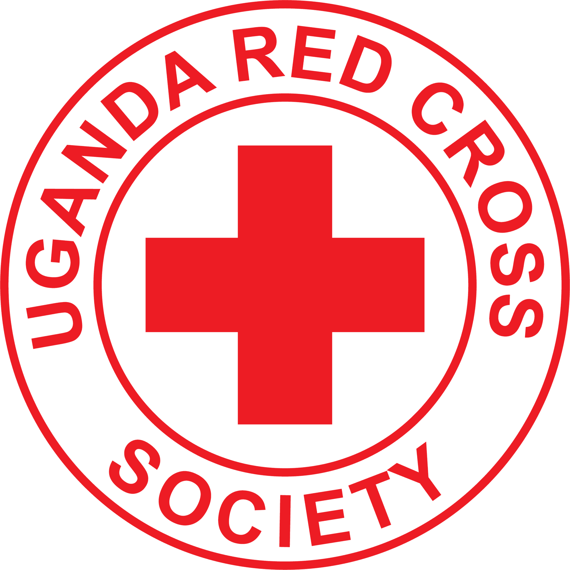 Logo of the Uganda Red Cross Society