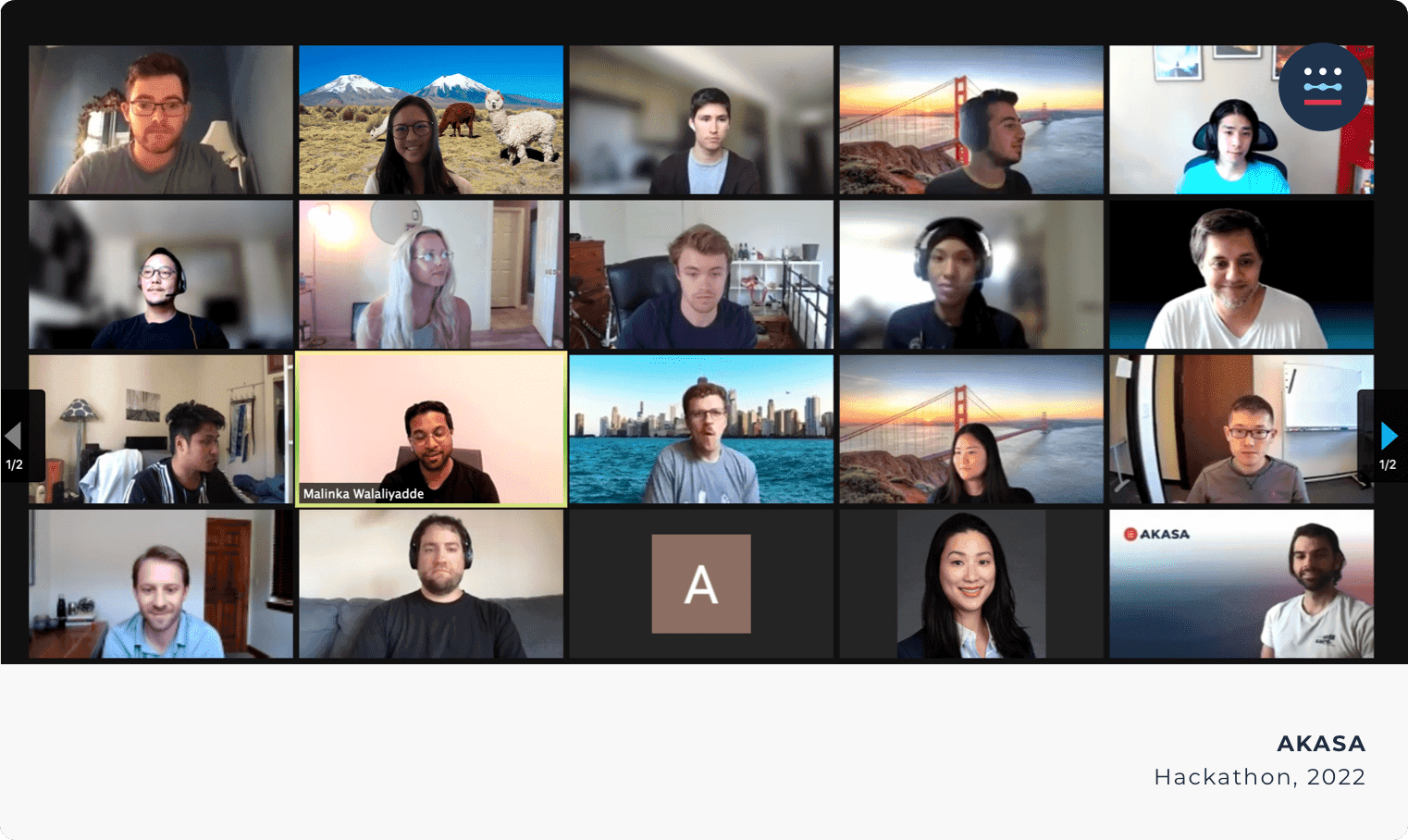 Hackathon Screenshot