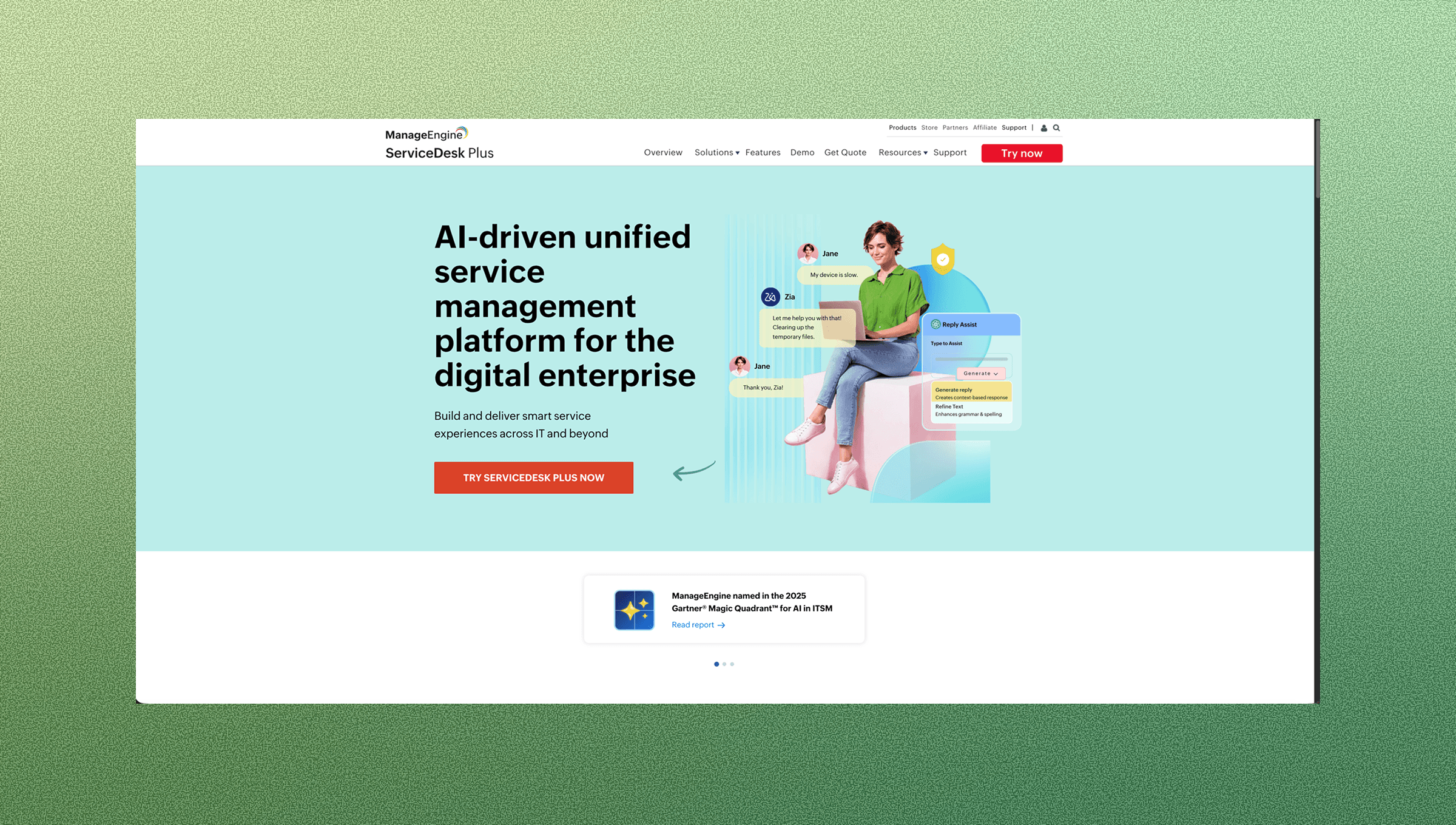 ManageEngine ServiceDesk Plus