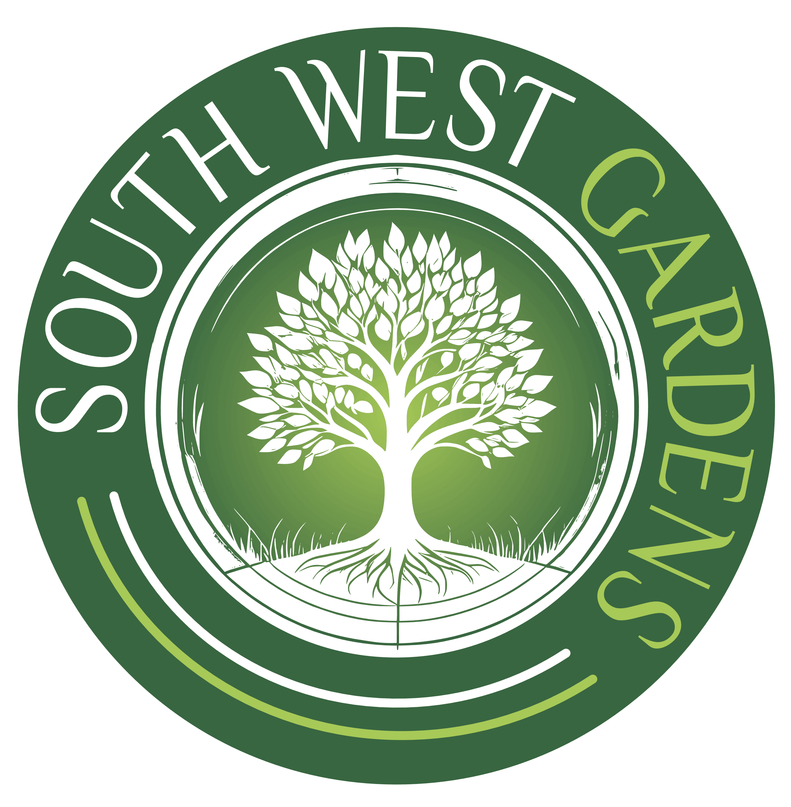 South West Gardens Logo W Sq