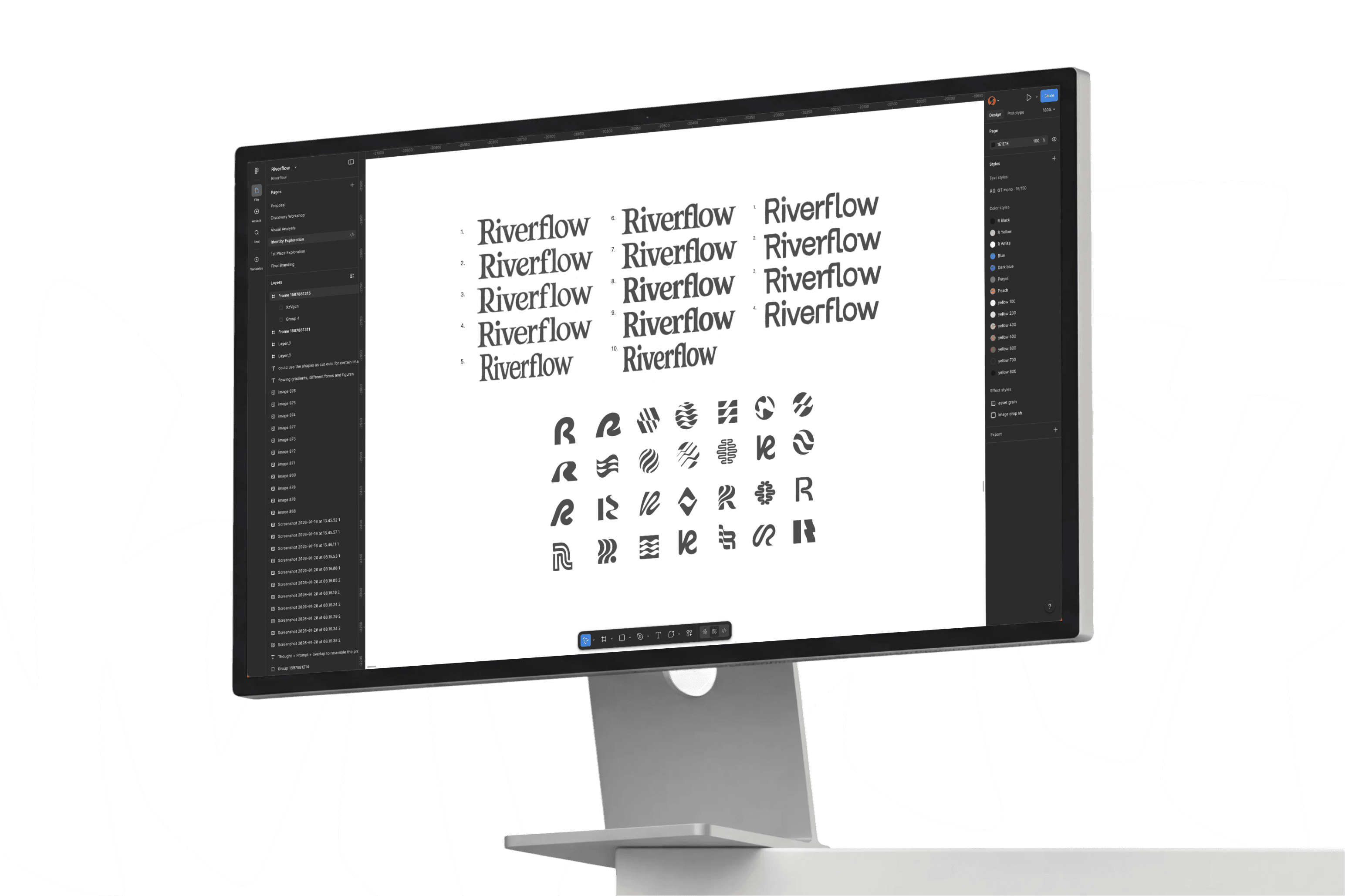 Client Logo exploration Drawing