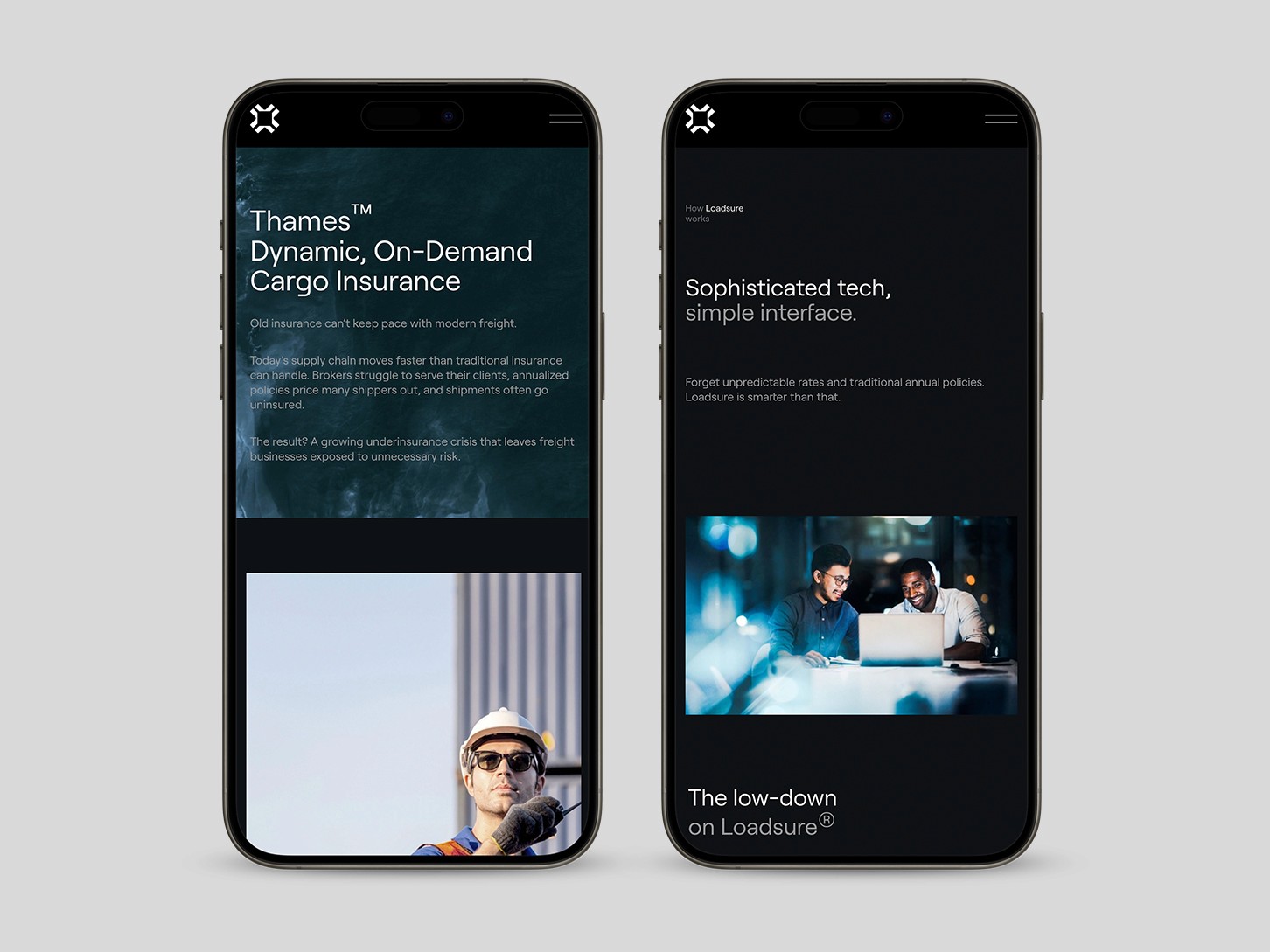 Loadsure Mobile Website