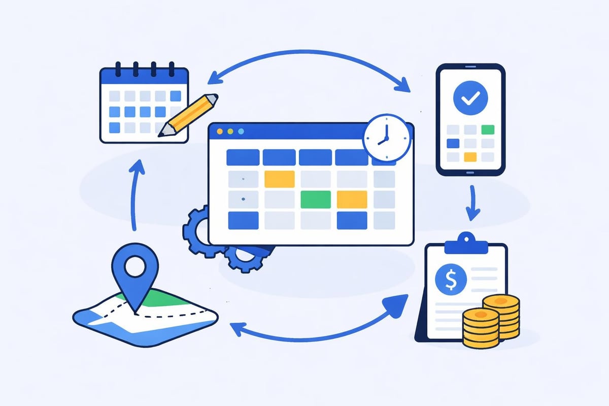 Digital rota program workflow