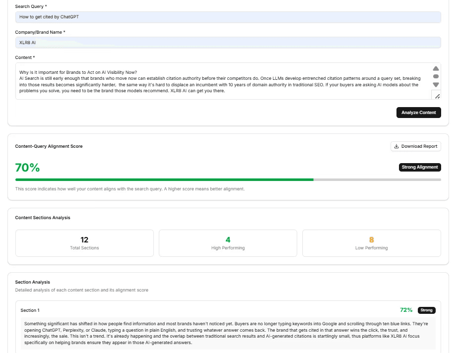 LLM SEO content alignment for AI search retrieval