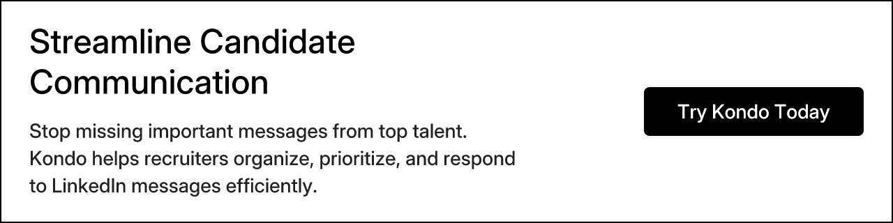 Streamline Candidate Communication