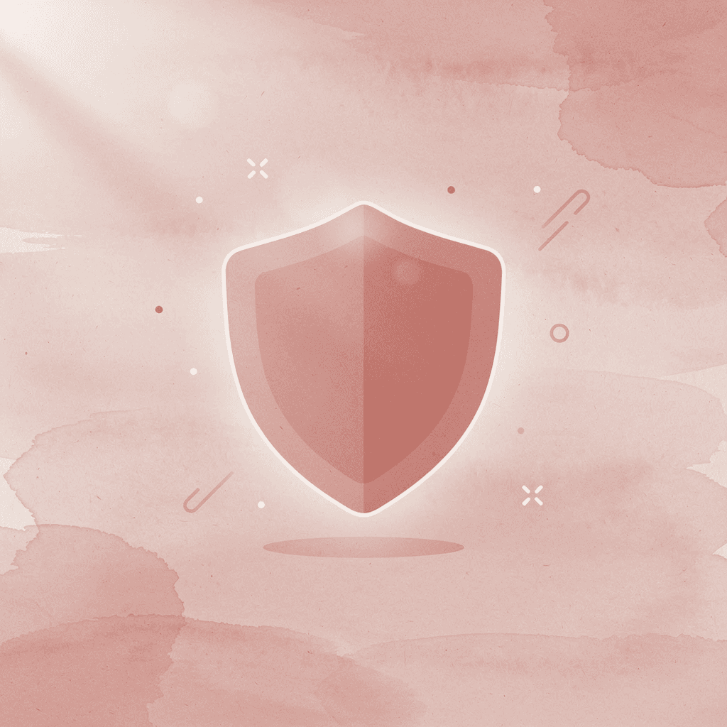  Shield icon representing safe postpartum recovery