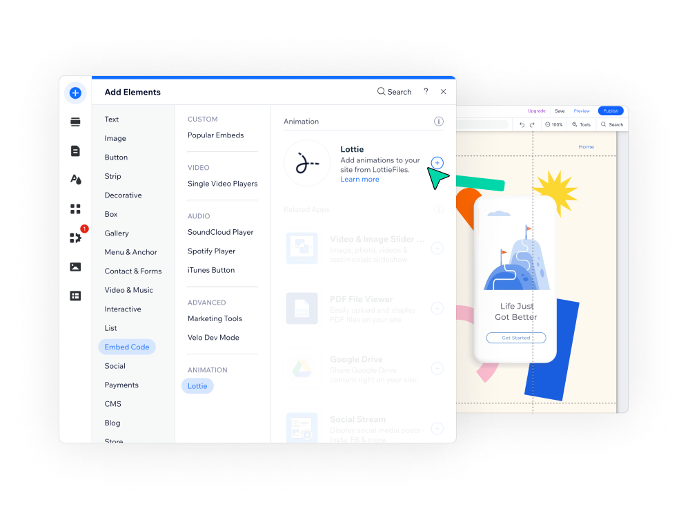 Native Lottie Support